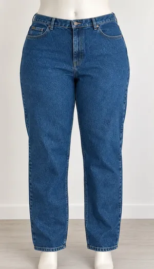 Lee Women's Boyfriend Jeans - Deep Blue Denim thumbnail 1