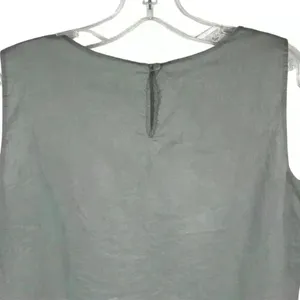 J. CREW Drapey grey‎ lined swing tank top- Size Medium thumbnail 7