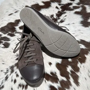 Clarks‎ Women’s Lorry Grace Suede Sneakers Size 7.5 B78 thumbnail 8