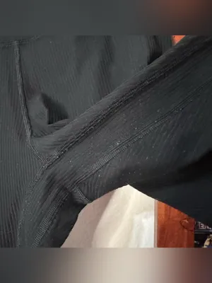 Lululemon Align Ribbed High-Rise Crop 23" Leggings Black thumbnail 4