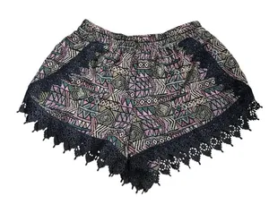 Lovely Day Festival Shorts Boho Hippie size Medium 2016‎ Tumblr ikat sz medium thumbnail 1