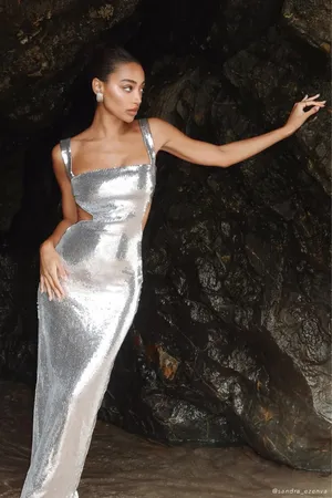 Meshki Adoria Dress Sequin Cut-Out thumbnail 1