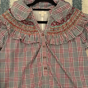 Anthropologie Pilcro Babydoll Mini Dress thumbnail 3
