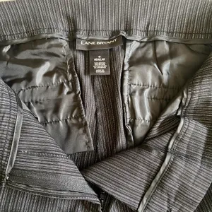 Lane Bryant Womens stretch boot striped pants size 18 thumbnail 6