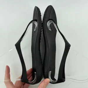 Crocs Sexi Flip Sandal Slip On Black Women 6 Slingback Thong Casual Barefoot thumbnail 5