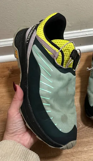 Merrell | Women's Moab Speed Zip GORE-TEX 1TRL Lichen Black Sneakers, Size 10.5 thumbnail 1