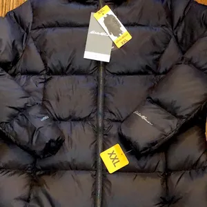 EDDIE BAUER Luna Peak Black Quilted Down Women’s Winter Coat Sz XXL thumbnail 10
