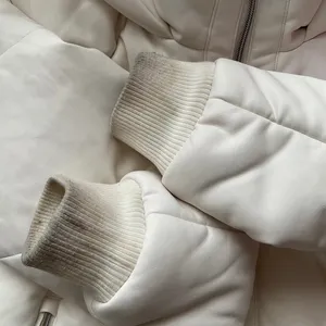Alo Yoga Faux Leather Boss Puffer Ivory S thumbnail 17