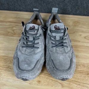 Dbeck Amundsen Grey Suede Handcrafted Casual Outdoor Walking Shoes Size 36 thumbnail 2