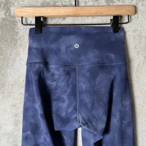 Lululemon Wunder Train High-Rise Tight 25" Diamond Dye Shade Naval Blue Size 4 thumbnail 4