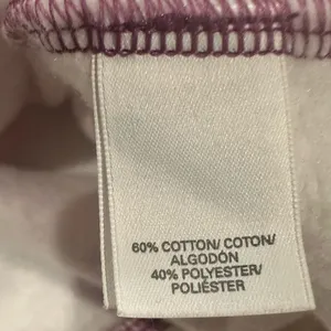 Victoria's Secret White Purple Pink Slouchy Pullover Sweatshirt Wide Neck Top M thumbnail 7