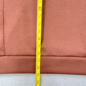 NWT Spanx AirEssentials Half Zip Sweatshirt Espresso Brown Pullover Size Small thumbnail 9