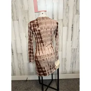 Long sleeve mini dress size L thumbnail 6
