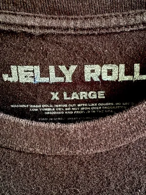 Jelly Roll Even Angels Cry Tee Size XL thumbnail 2
