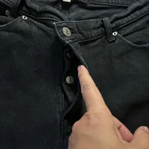 Abercrombie & fitch dad high rise 32/14s black thumbnail 3