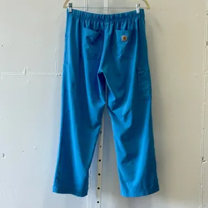 Carhartt Petite Force Modern Fit Straight Leg Scrub Pants‎ Royal Blue Medium thumbnail 3