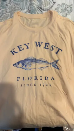 Key west tshirt Orange Size XS thumbnail 1