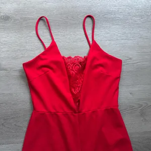 Windsor Lace Plunge Neckline Wide Leg Jumpsuit thumbnail 9