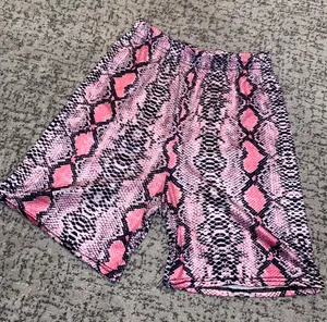 Snakeskin Shorts Pink thumbnail 1