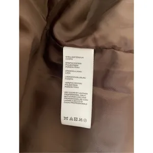 Rebecca Minkoff Faux Shearling Double Breasted Brown Coat XL thumbnail 8