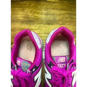 New Balance 574‎ Purple Sneakers Size 8.5 thumbnail 9