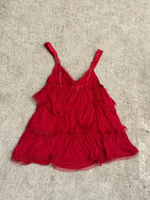 Victoria's Secret red lingerie Camisole thumbnail 4