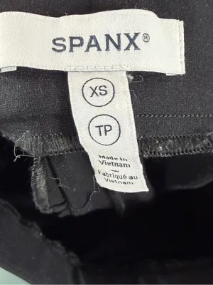 SPANX Super Smooth Perfect FitPonte Wide‎ Leg Pant in Black Size Extra Small thumbnail 9