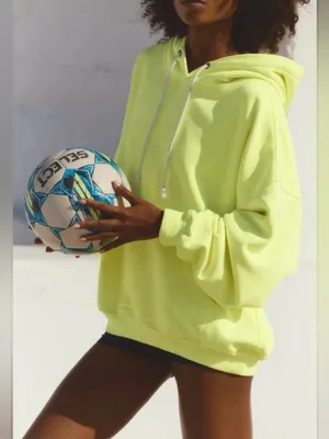 Free People FP Movement Final Call Oversized Hoodie Large thumbnail 1