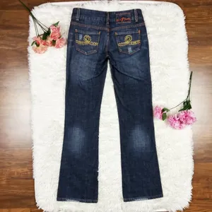Seven 7 by Melissa McCarthy Women's Size 25 Blue Denim Regular Bootcut EUC thumbnail 4