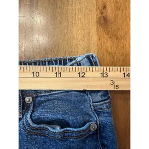 No Boundaries Womens Jeans Medium Wash Size XS High Rise Baggy Wide Leg thumbnail 6