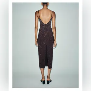 Zara STRASS‎ POLYAMIDE DRESS thumbnail 3