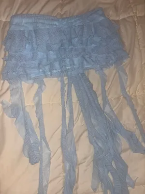 Blue flowy skirt thumbnail 1