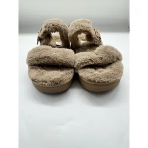 NWOB Koolaburra by UGG Backstrap Fuzzy Sandals Fuzz Oh Amphora Size 9 thumbnail 5
