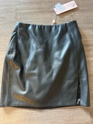 Oh Polly faux leather Mini skirt thumbnail 2
