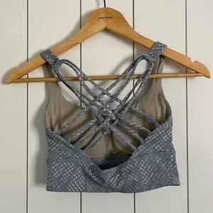 Lululemon Free To Be Serene Sports Bra Blue thumbnail 2
