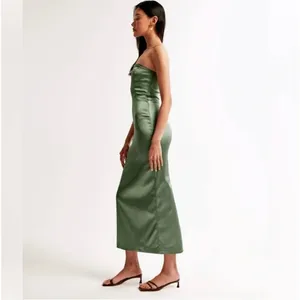 Abercrombie & Fitch Strapless Sculpt Maxi Dress NEW Size XL thumbnail 7