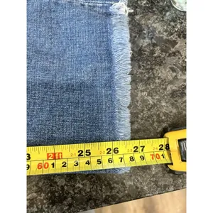 KanCan Mid Rise Straight Leg Jeans Size 13/30 Dark Wash Stretch Denim Frayed Hem thumbnail 7