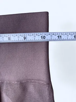 SET Active High-Waist Seamless Leggings in Mauve Activewear Yoga Pilates Gym XS thumbnail 3