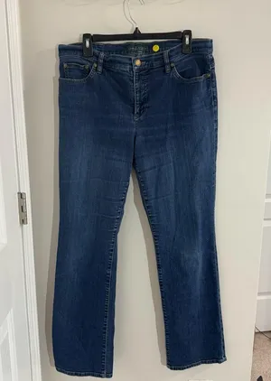 Lauren Ralph Lauren Dark Blue Straight Leg Jeans Size 14 with 31” inseam thumbnail 1