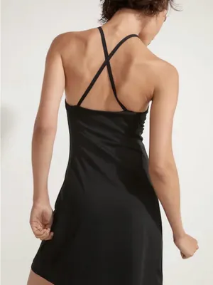 Madewell Women’s Black Flex Fitness Dress thumbnail 2