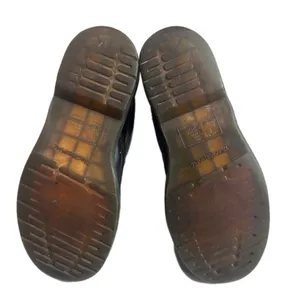 Dr. Martens 8-Eye Black Leather Lace-Up Combat Boots UK 6 US Women 8 thumbnail 8