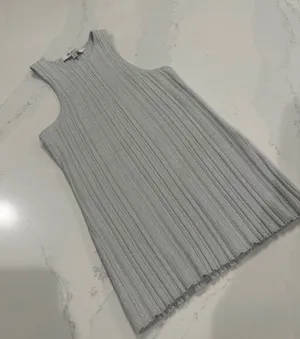 Madewell shimmery silver sweater tank size XS‎ thumbnail 1