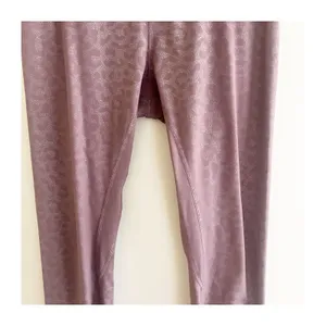 Zyia Leggings Womens Mauve Pink Leopard Print High Rise Gym Training Activewear thumbnail 9