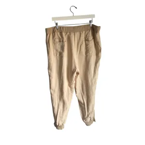 Vineyard Vines Linen Blend Beige Tan‎ Joggers Pants size XL Sweatpants thumbnail 5