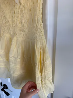 Hollister Yellow Mini Dress thumbnail 5