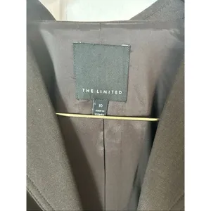 The limited brown blazer size 10 work attire y2k style thumbnail 3