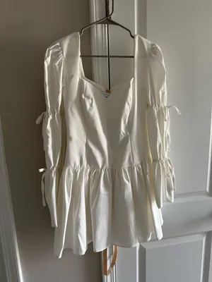 Meshki White Dress thumbnail 4