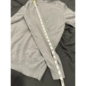 Vintage Women's Sz: M United Colors Of Benetton Gray Pullover Cotton Sweater thumbnail 5
