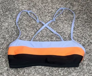 Prana Bikini Stripped Top Size XS thumbnail 1
