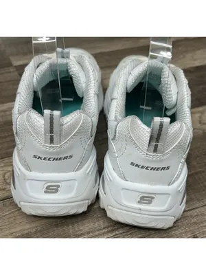 Skechers D'Lites Fresh Start Womens Shoes Size 7.5 Extra Wide White 11931EW thumbnail 4